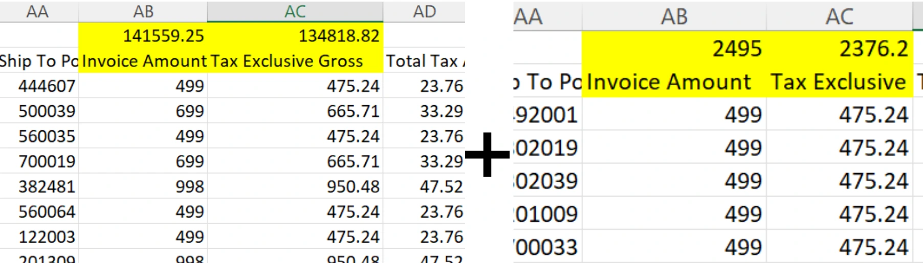 Amazon MTR Sales Report Upload