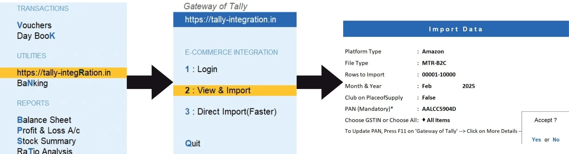 Amazon MTR Sales Report Upload
