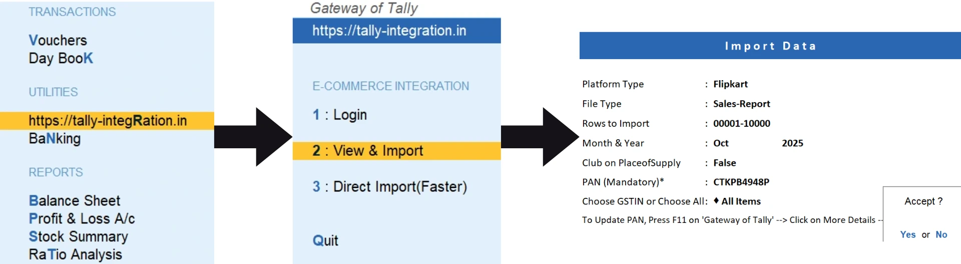 Flipkart Sales Report Upload